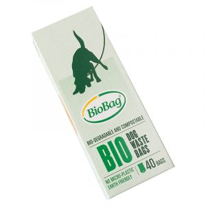 Еко-пакети BioBag для прибирання за собаками, 40 шт.