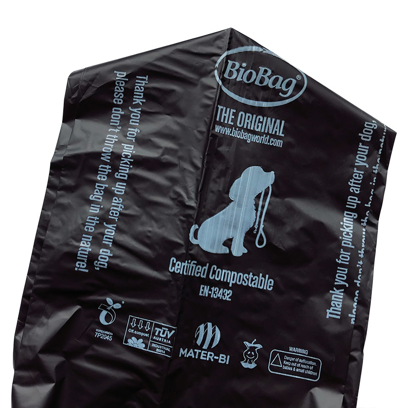 Еко-пакети BioBag для прибирання за собаками, 50 шт.
