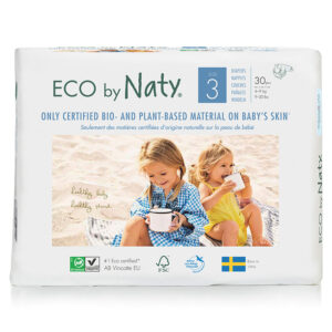 Органические подгузники Eco by Naty, размер 3 (от 4 до 9 кг), 30 шт.