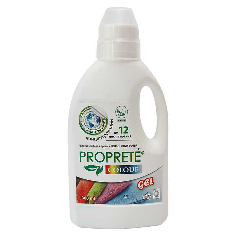 Экологичное жидкое средство для стирки Proprete Colour, 300 мл