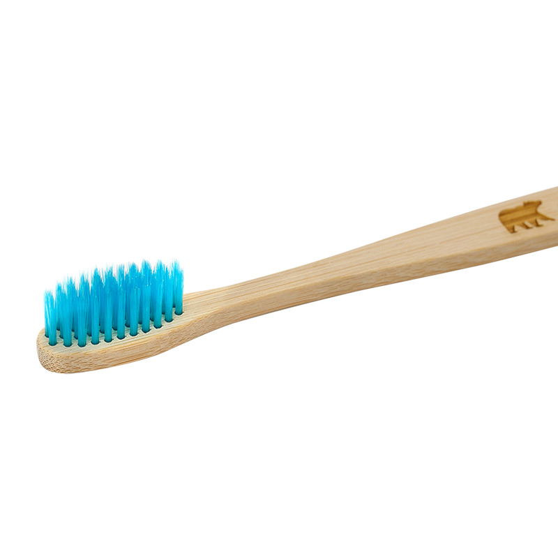 Зубная щетка Ecogrizzly бамбуковая (синяя)