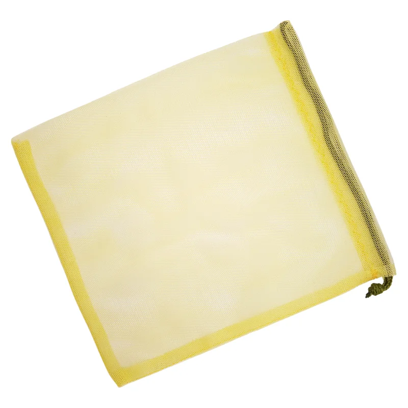 Экомешочек для продуктов желтый, размер S (18 x 16 см)
