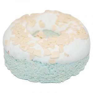 Бомбочка-пончик для ванны с ароматом черничного бисквита, 120 г