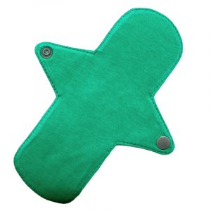 Ежедневная прокладка из хлопка НОРМАЛ зеленого цвета