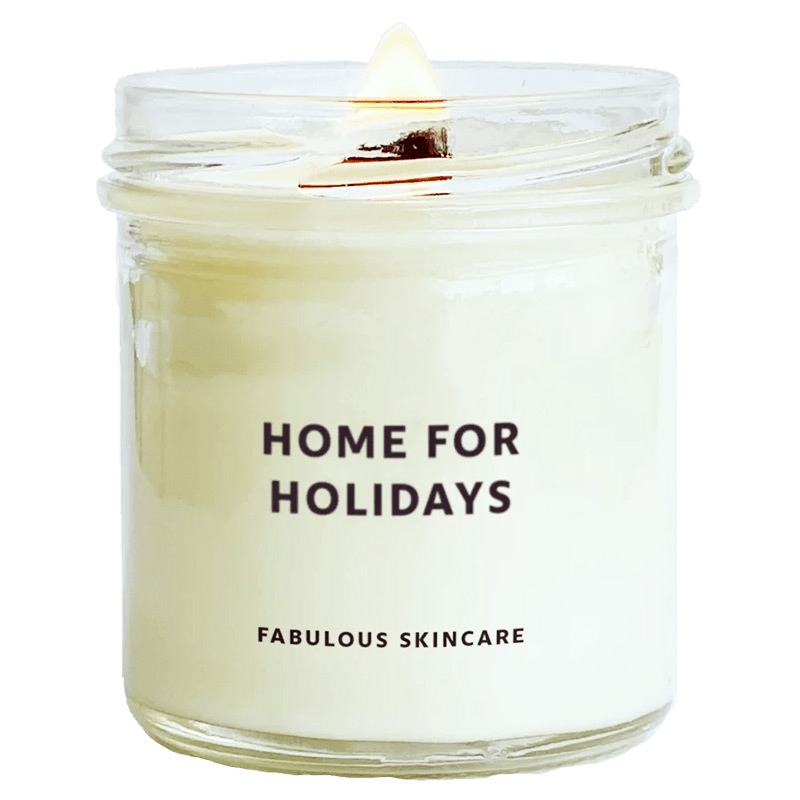 Свеча из соевого воска с ароматом хвои и ванильной глазури Home For Holidays