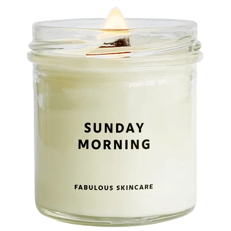 Свічка з соєвого воску з ароматом солодкого недільного ранку  SUNDAY MORNING