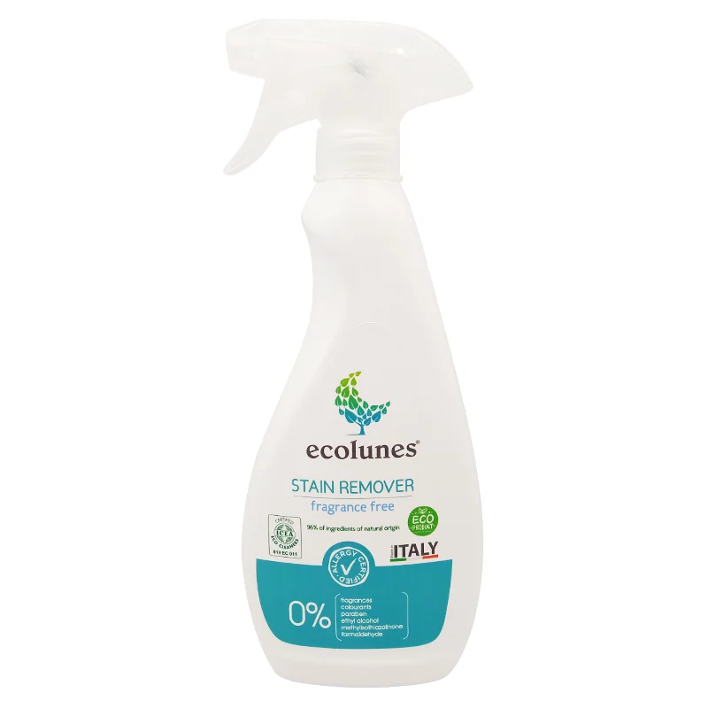 Набір органічних засобів для прання одягу Ecolunes: гель, пом’якшувач, плямовивідник