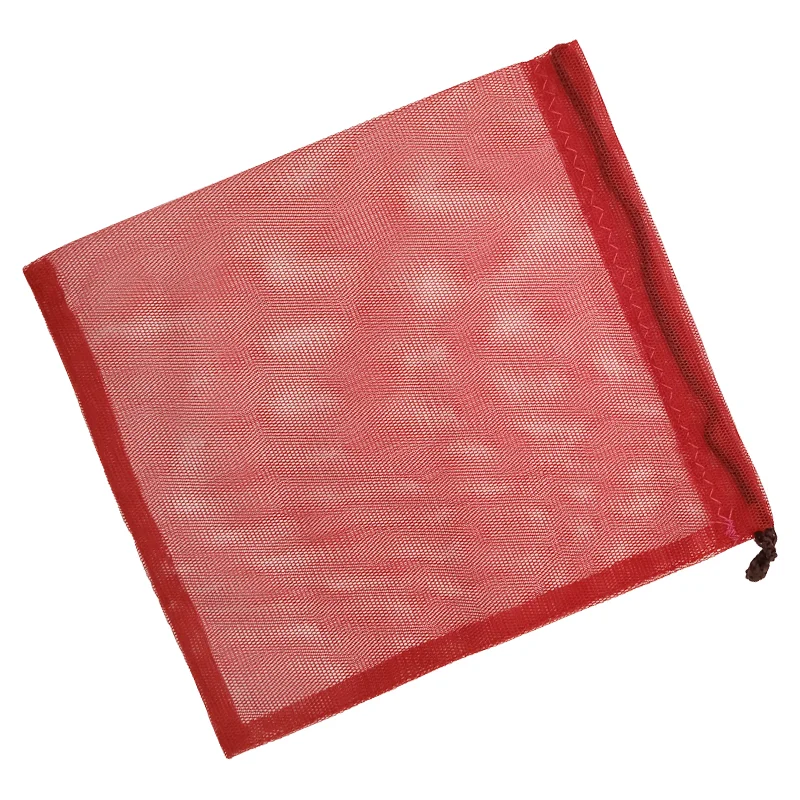 Экомешочек для продуктов красный, размер S (18 x 16 см)