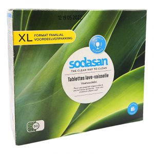 Органічні таблетки SODASAN для посудомийних машин, 50 шт