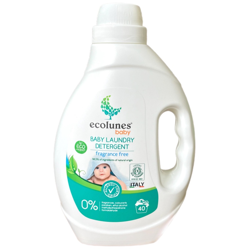 Гіпоалергенний гель Ecolunes для прання дитячого одягу без запаху, 2000 мл