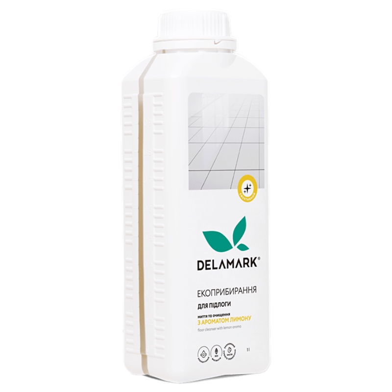 Средство для мытья пола DeLaMark с ароматом лимона, 1 л